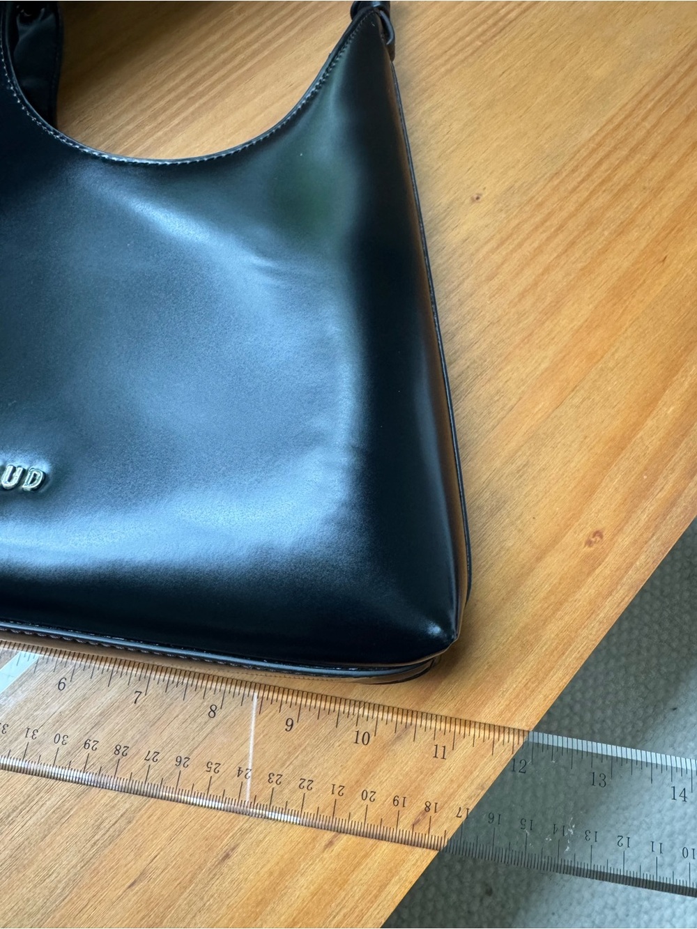 New Staud Winona Shoulder Black Bag - Picture 11 of 13